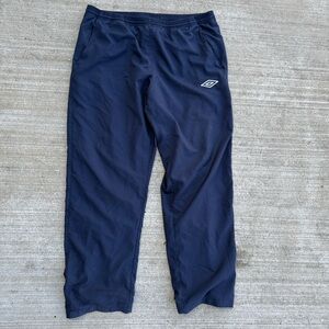 Umbro Navy Track Pants